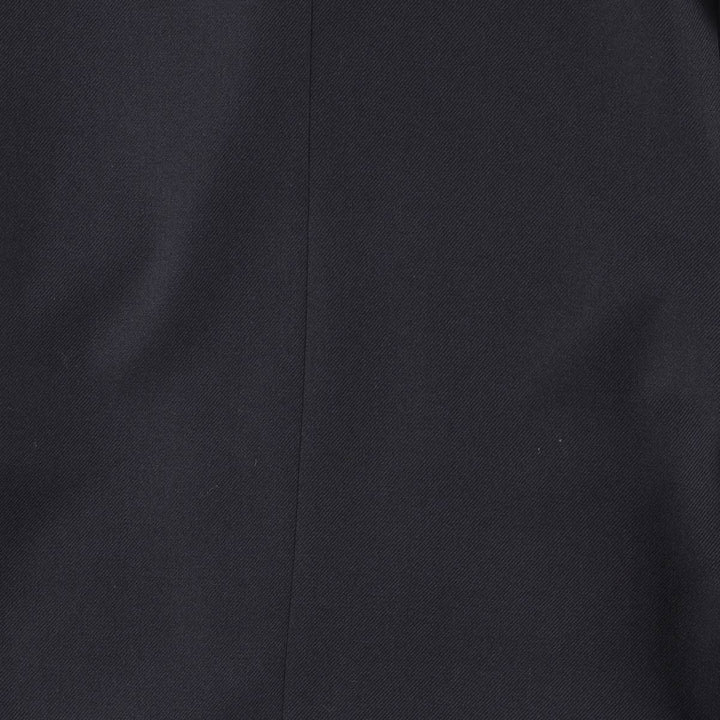 St.Michael double-breasted peaked lapel navy blazer tailored jacket, men's size M equivalent. polyester navy blue type Vintage Second Hand