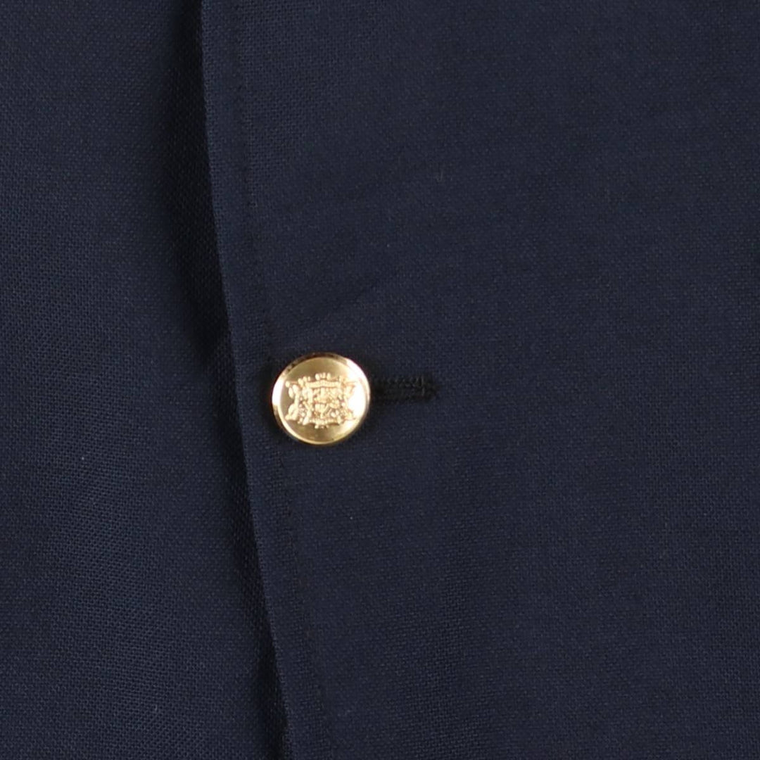 Palm Beach Navy Blazer, Tailored Jacket, Made in USA, Men's Size Medium unclear navy blue type Vintage Second Hand