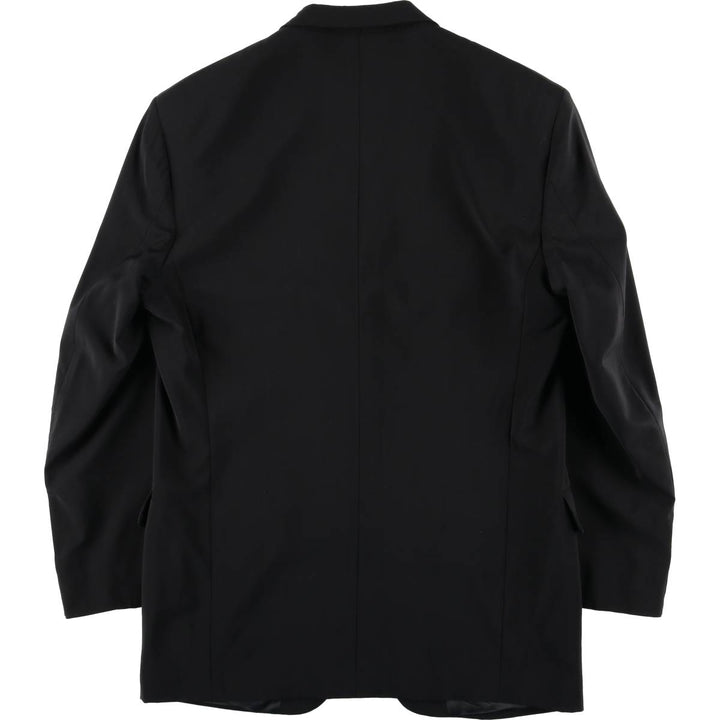 Fumagalli's Wool Tailored Jacket, Made in Italy, Men's Size M (approx.), 3-Button wool black type Vintage Second Hand