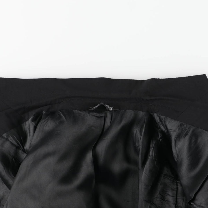 Fumagalli's Wool Tailored Jacket, Made in Italy, Men's Size M (approx.), 3-Button wool black type Vintage Second Hand