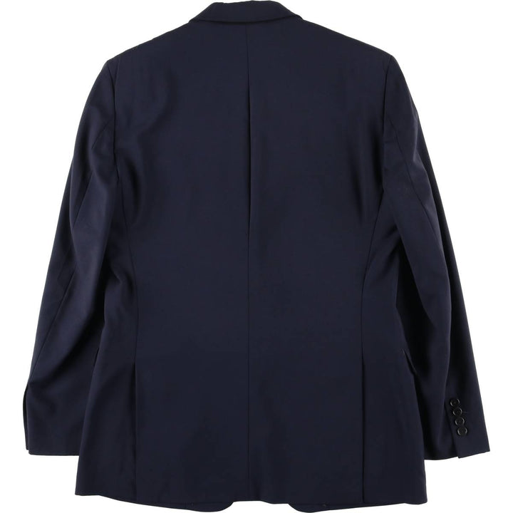 Donna Karan New York DKNY wool tailored jacket, men's size M wool navy blue type Vintage Second Hand