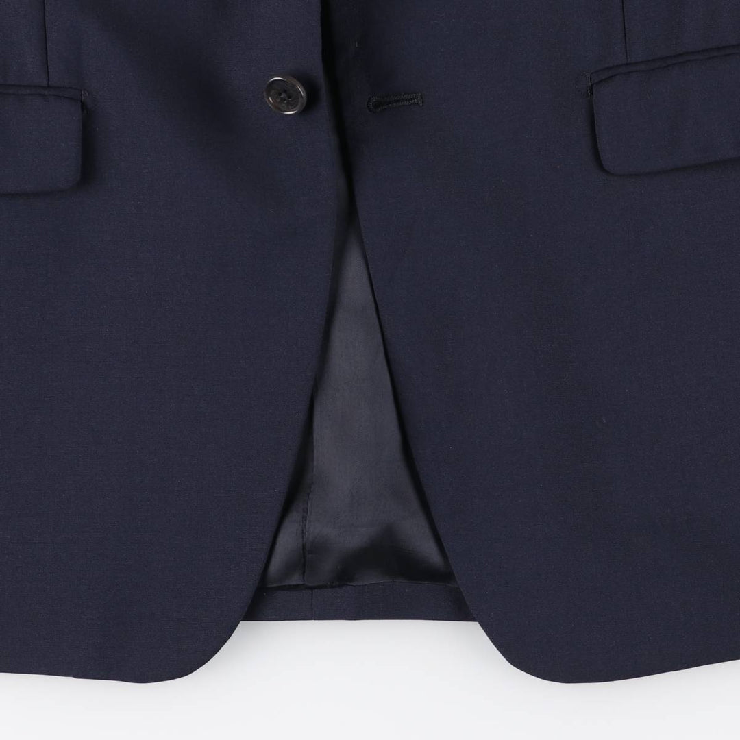 Donna Karan New York DKNY wool tailored jacket, men's size M wool navy blue type Vintage Second Hand