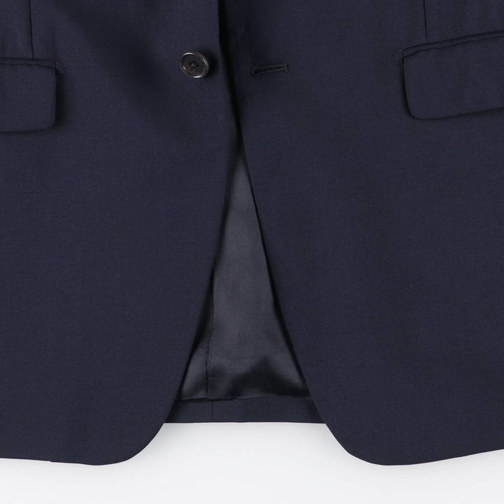 Donna Karan New York DKNY wool tailored jacket, men's size M wool navy blue type Vintage Second Hand