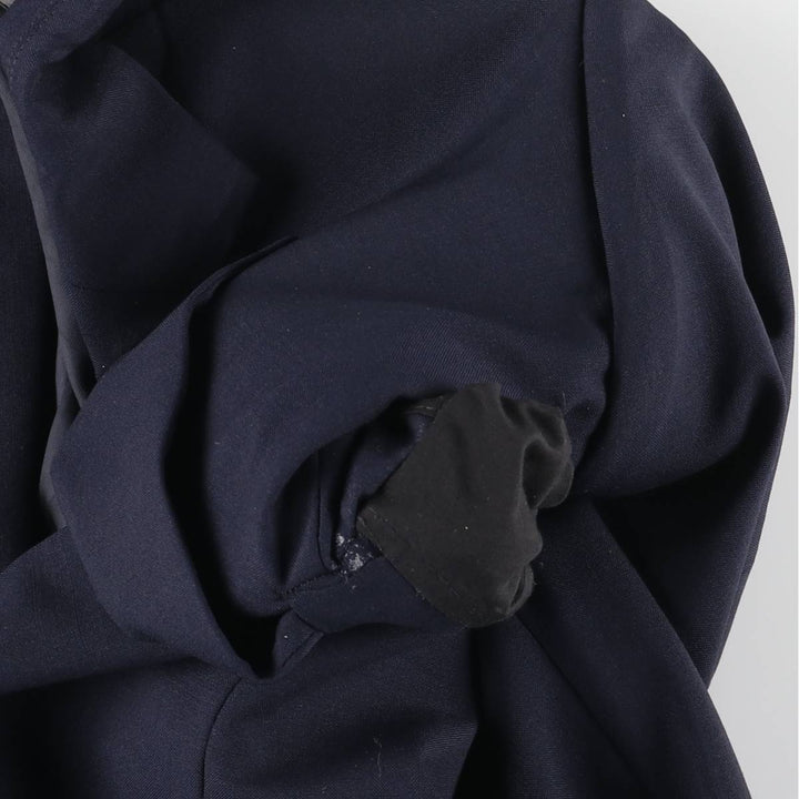Donna Karan New York DKNY wool tailored jacket, men's size M wool navy blue type Vintage Second Hand