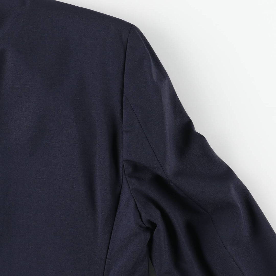 Donna Karan New York DKNY wool tailored jacket, men's size M wool navy blue type Vintage Second Hand
