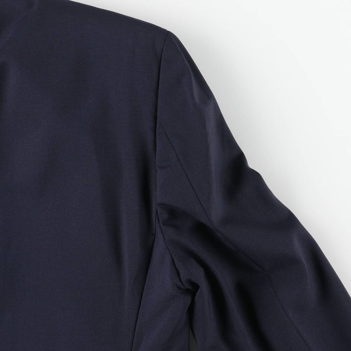 Donna Karan New York DKNY wool tailored jacket, men's size M wool navy blue type Vintage Second Hand