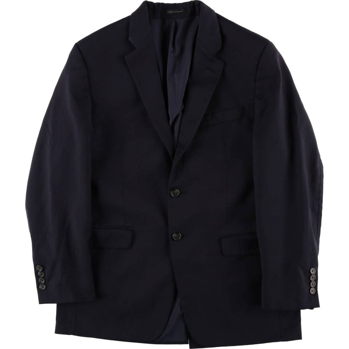 Ralph Lauren tailored jacket, made in Canada, men's size M equivalent. unclear navy blue type Vintage Second Hand