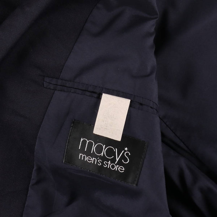Ralph Lauren tailored jacket, made in Canada, men's size M equivalent. unclear navy blue type Vintage Second Hand