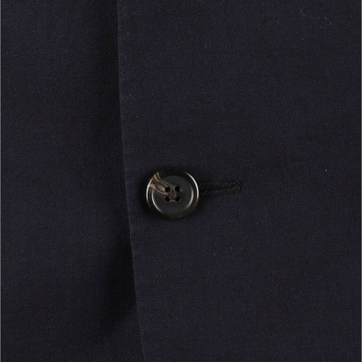 Ralph Lauren tailored jacket, made in Canada, men's size M equivalent. unclear navy blue type Vintage Second Hand