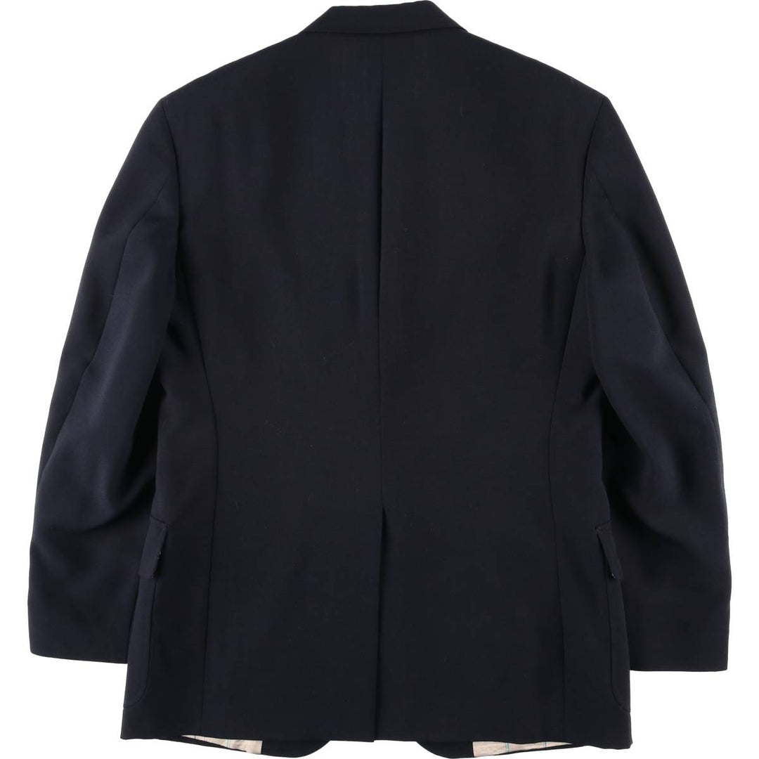 Racquet Club WIMBLEDON Navy Blazer Tailored Jacket, Made in USA, Men's Size M (Equivalent), Vintage unclear navy blue type Vintage Second Hand