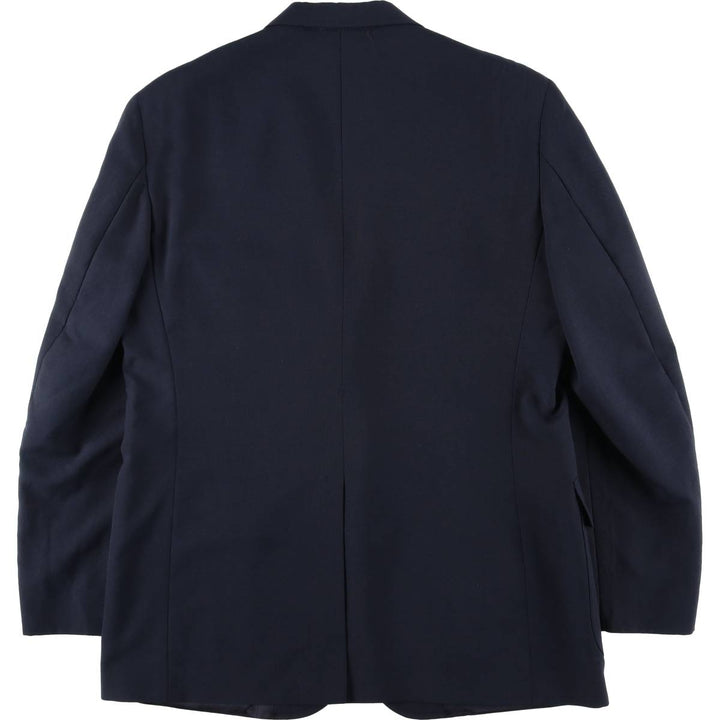 GORDON THOMAS Navy Blazer Tailored Jacket, Made in USA, Men's Size L (approx.) unclear navy blue type Vintage Second Hand