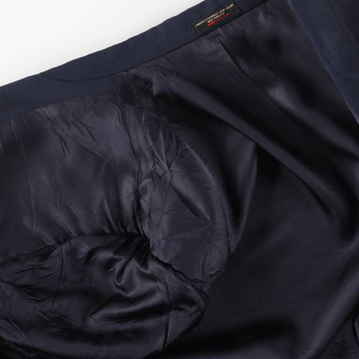 GORDON THOMAS Navy Blazer Tailored Jacket, Made in USA, Men's Size L (approx.) unclear navy blue type Vintage Second Hand