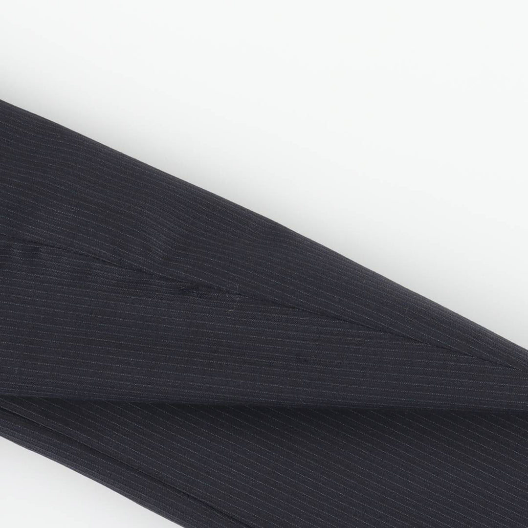 Hugo Boss Striped Wool Tailored Jacket, Men's Size M wool navy blue type Vintage Second Hand