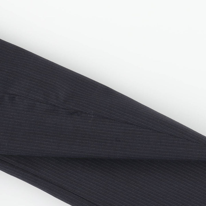 Hugo Boss Striped Wool Tailored Jacket, Men's Size M wool navy blue type Vintage Second Hand