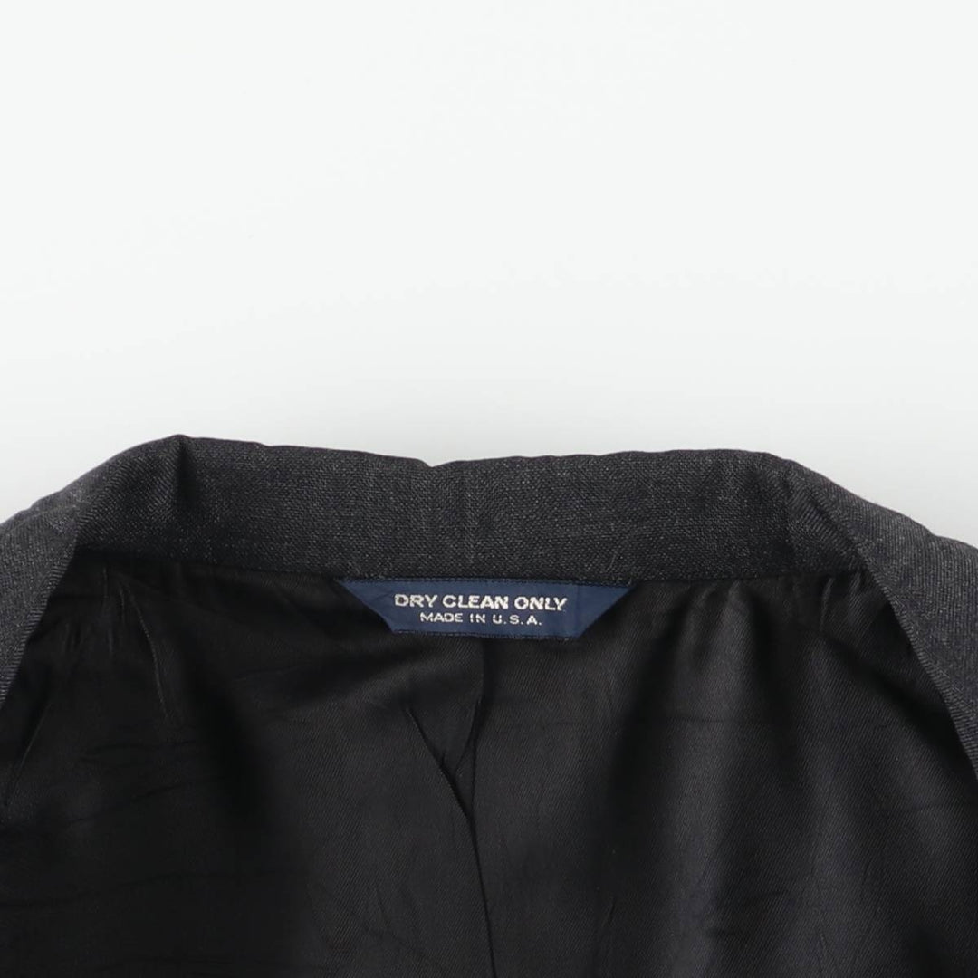 KUPPENHEIMER Tailored Jacket, Made in USA, Men's Size M (approx.) unclear Charcoal Vintage Second Hand