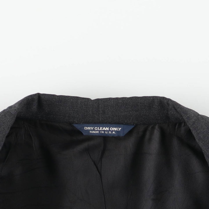KUPPENHEIMER Tailored Jacket, Made in USA, Men's Size M (approx.) unclear Charcoal Vintage Second Hand