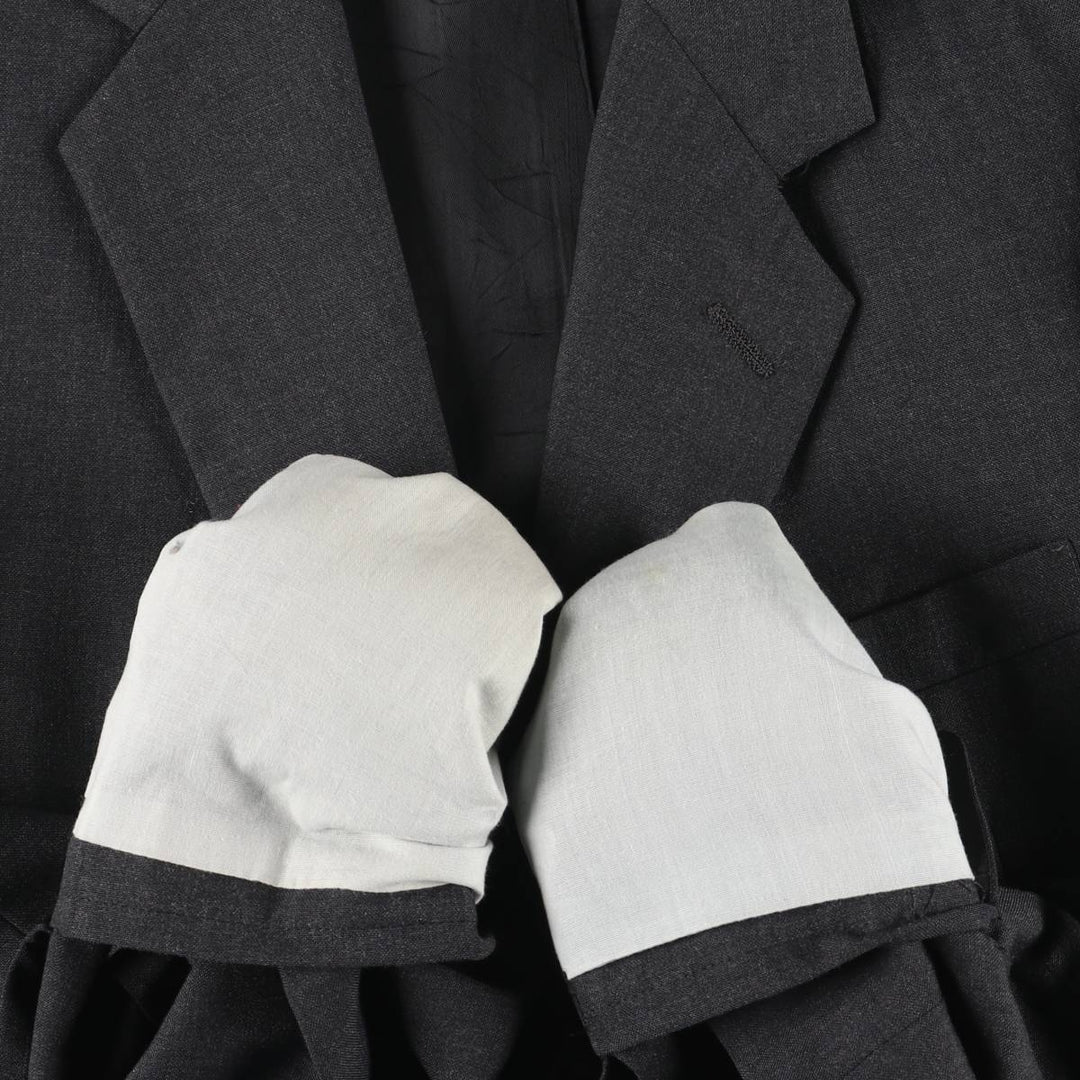 KUPPENHEIMER Tailored Jacket, Made in USA, Men's Size M (approx.) unclear Charcoal Vintage Second Hand
