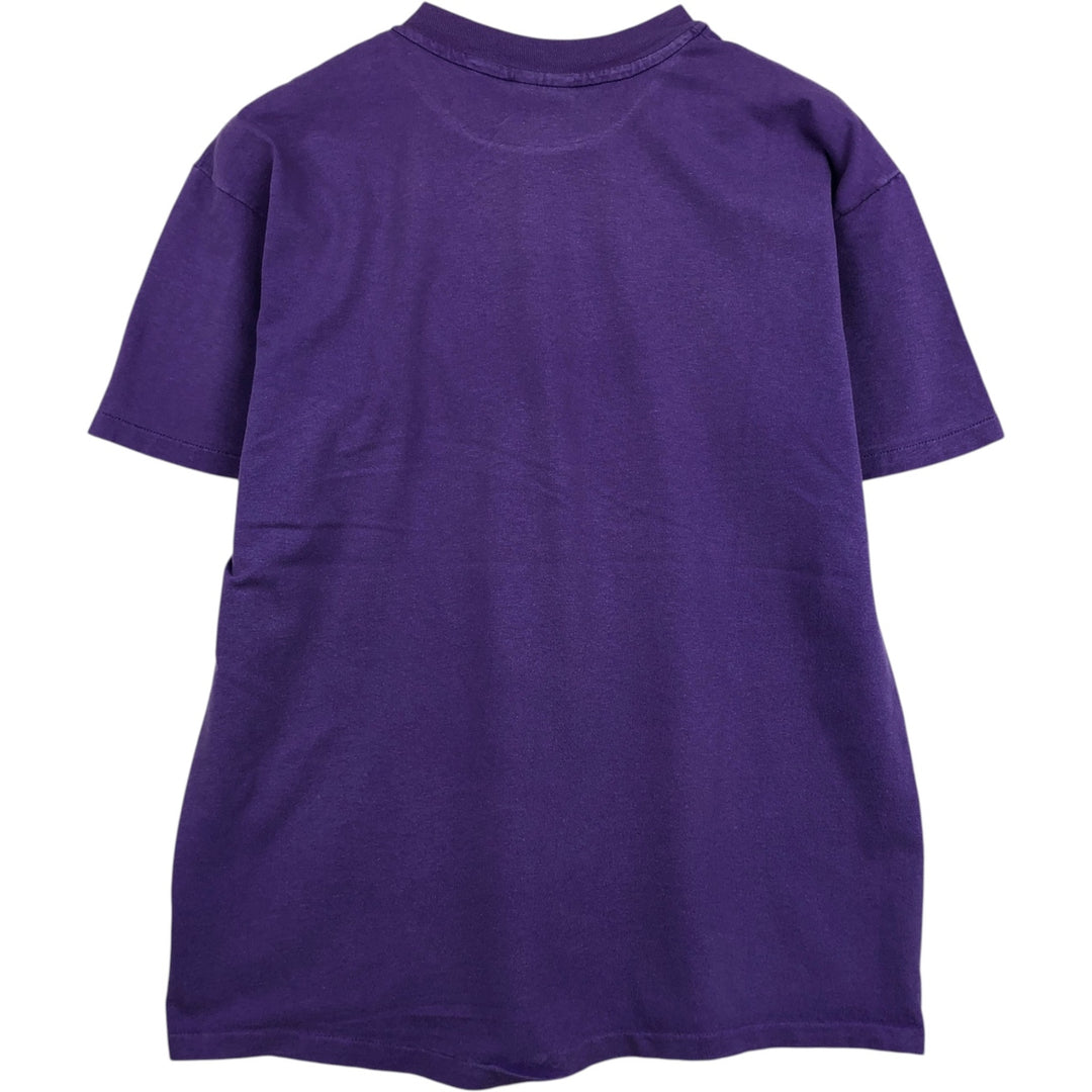 80'S Hanes Blue Tag Hard Rock Cafe Advertising T-Shirt, Made in USA, Men's XL equivalent, Vintage cotton purple type Vintage Second Hand