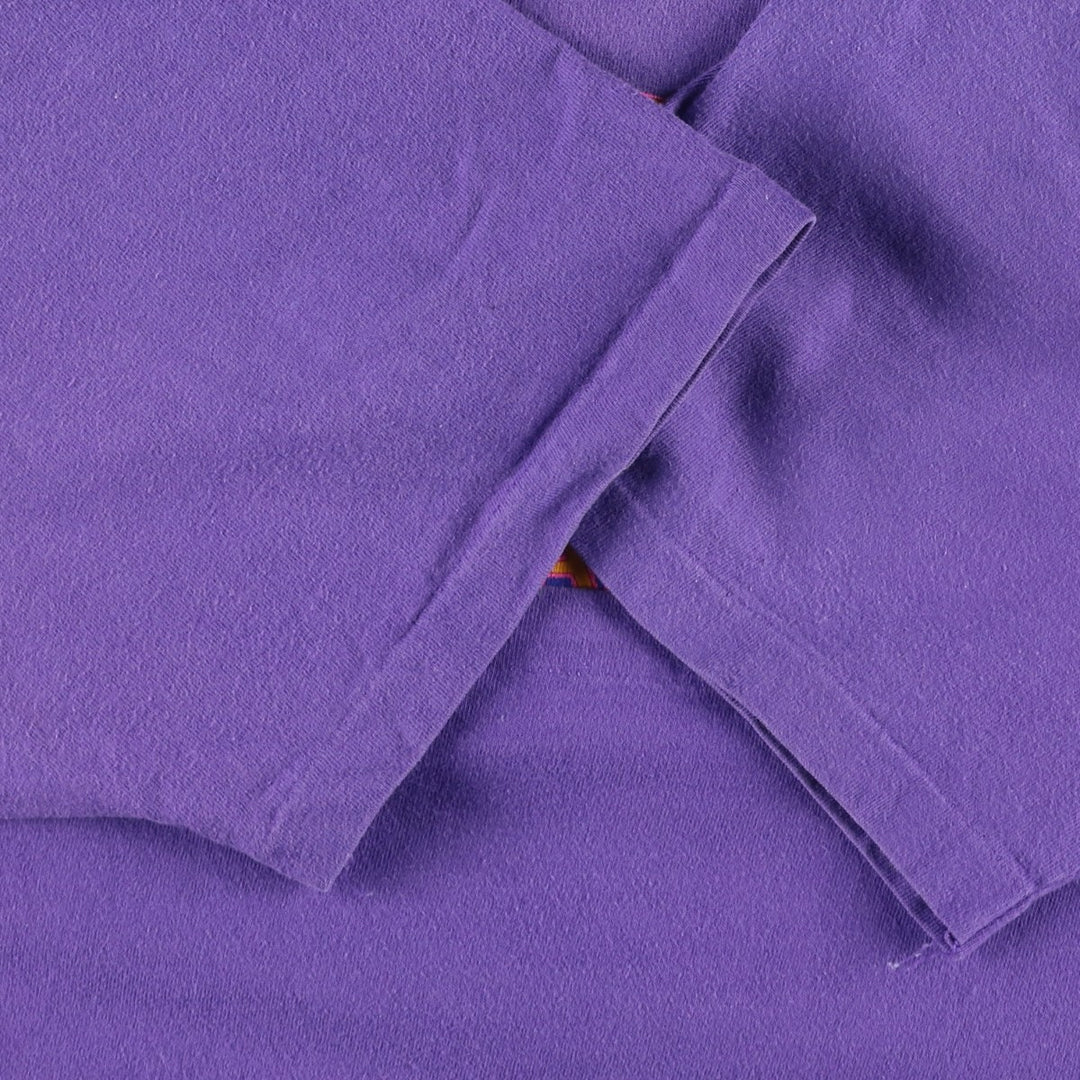 90'S HARD ROCK CAFE Hard Rock Cafe Advertising T-shirt Made in USA Men's XL Vintage cotton purple type Vintage Second Hand