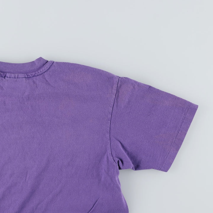 90'S Hanes HARD ROCK CAFE Advertising T-shirt Made in USA Men's L Vintage cotton purple type Vintage Second Hand