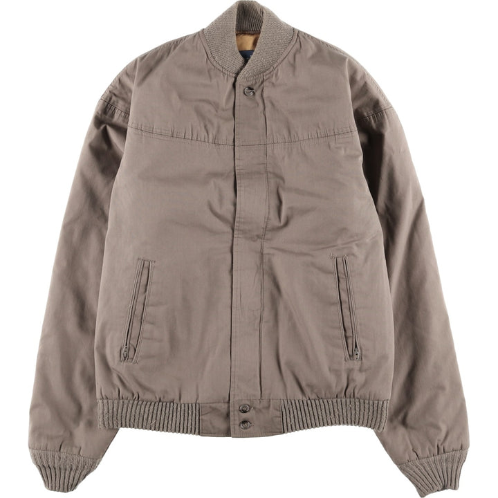90'S Par Four Derby Jacket Cup Shoulder Jacket Men's M Size Vintage polyester gray type Vintage Second Hand