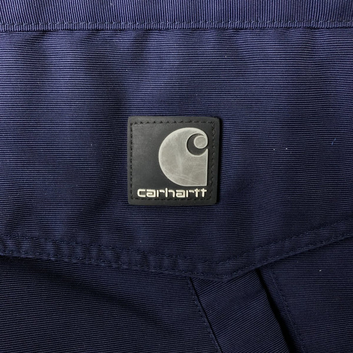 Carhartt windbreaker, men's size XL (approx.), discounted due to minor imperfections. unclear navy blue type Vintage Second Hand