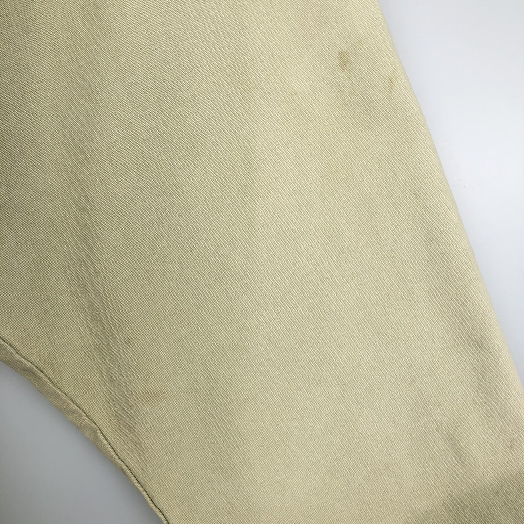 1990'S Woolrich Hunting Jacket, Men's Size L (approx.), Vintage cotton Khaki type beige Vintage Second Hand