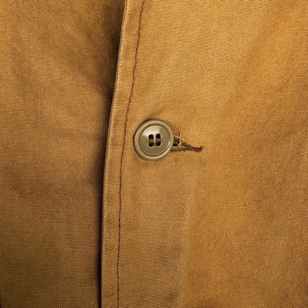 1960'S Western Field Shooting Jacket, Men's Size L (approx.), Vintage unclear beige type brown Vintage Second Hand