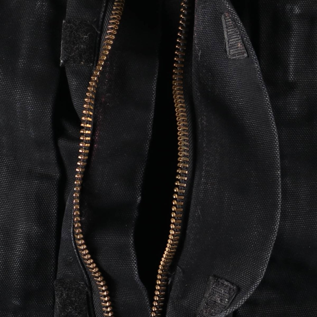 Dickies Traditional Coat-Type Padded Duck Work Jacket, Men's Size XL (approx.) cotton black type Vintage Second Hand