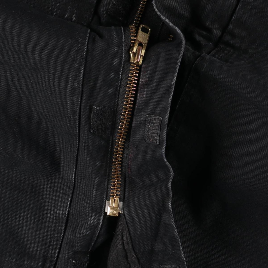 Dickies Traditional Coat-Type Padded Duck Work Jacket, Men's Size XL (approx.) cotton black type Vintage Second Hand