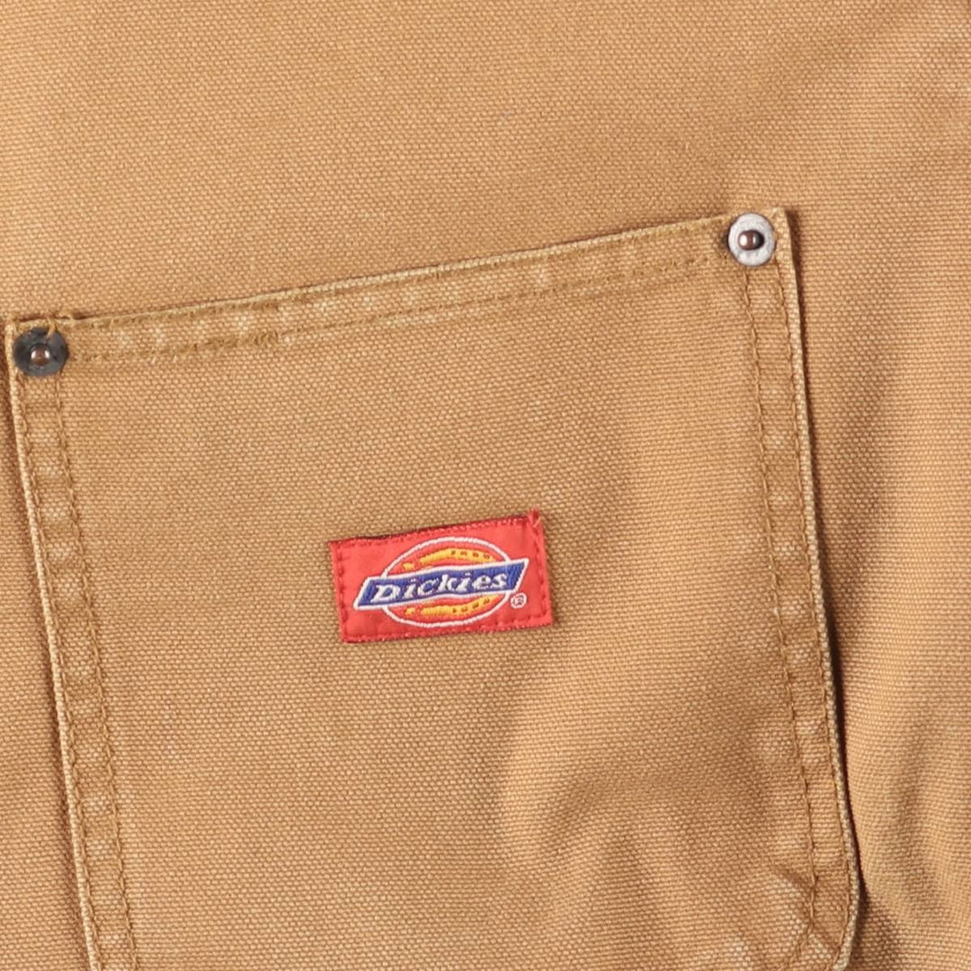 Dickies Michigan Chore Coat Type Padded Duck Work Jacket Men's XL Equivalent cotton brown type Vintage Second Hand