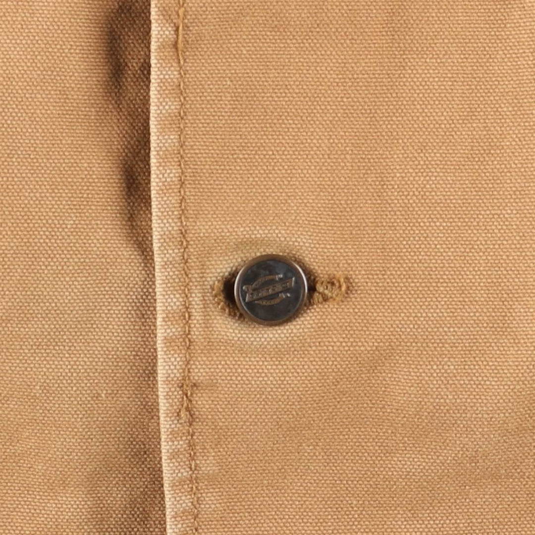 Dickies Michigan Chore Coat Type Padded Duck Work Jacket Men's XL Equivalent cotton brown type Vintage Second Hand