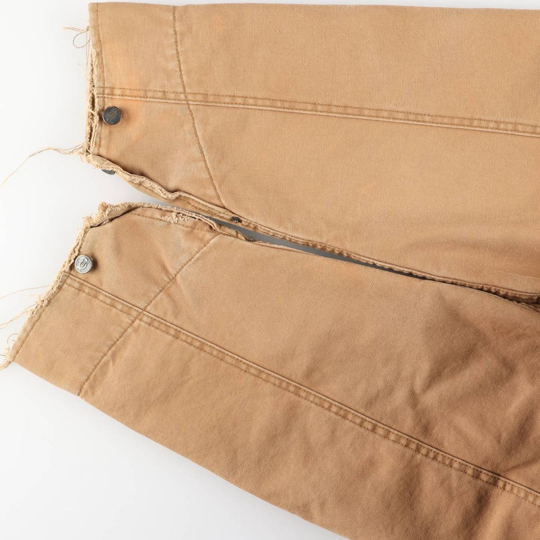 Dickies Michigan Chore Coat Type Padded Duck Work Jacket Men's XL Equivalent cotton brown type Vintage Second Hand