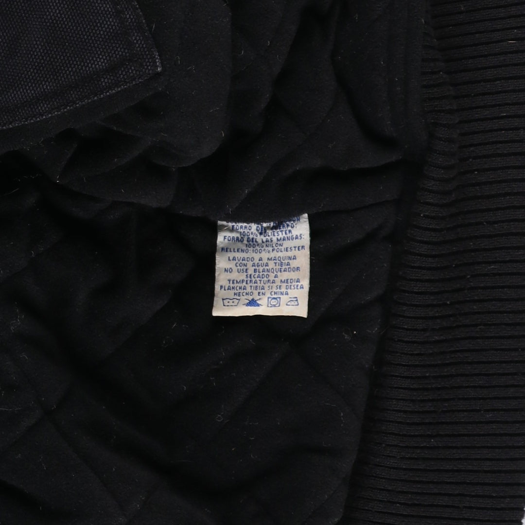Dickies Heart of America Window Cleaning Advertising Padded Duck Full-Zip Hoodie (Men's Size L) cotton black type Vintage Second Hand