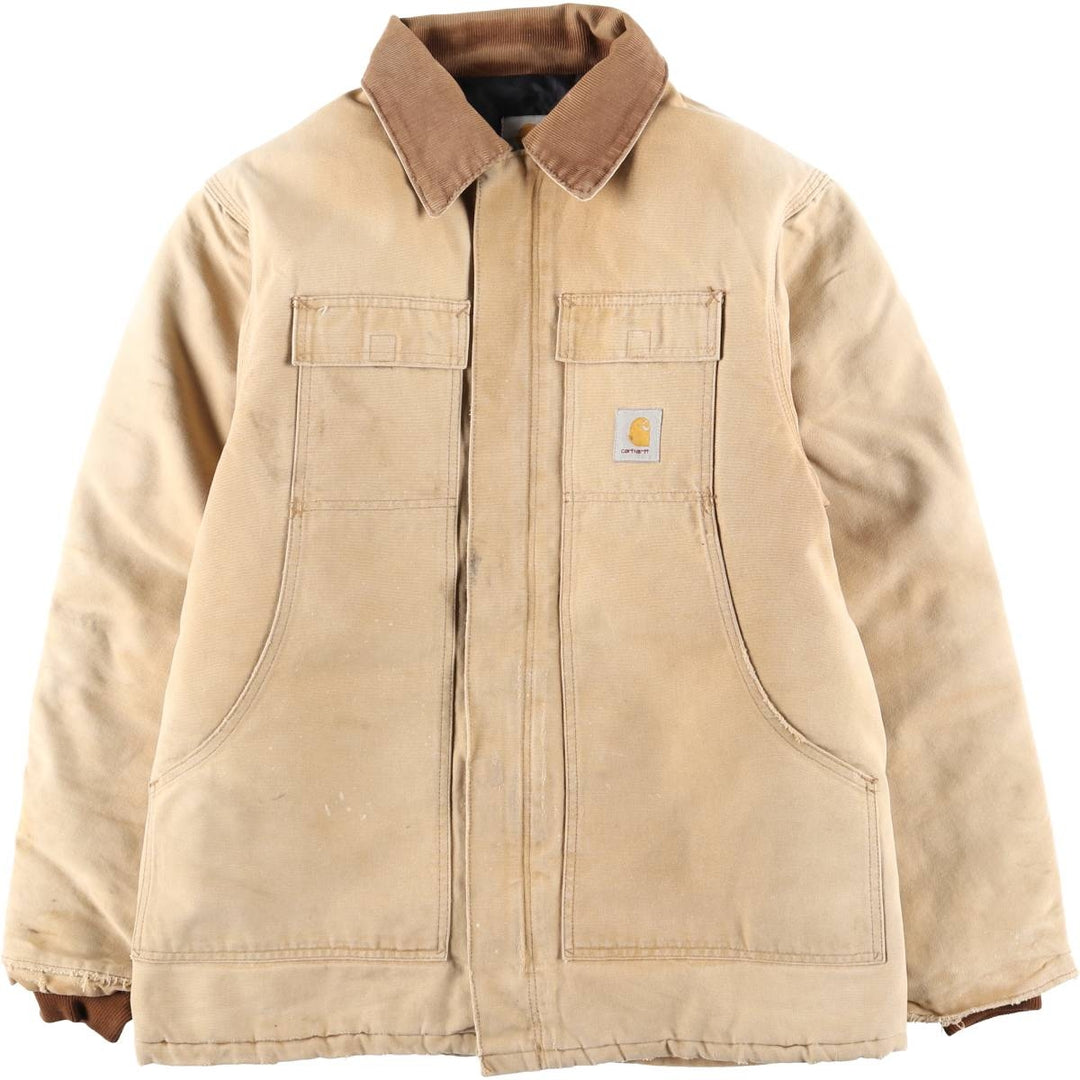 Carhartt Traditional Padded Duck Work Jacket, Men's Size L unclear brown type Vintage Second Hand