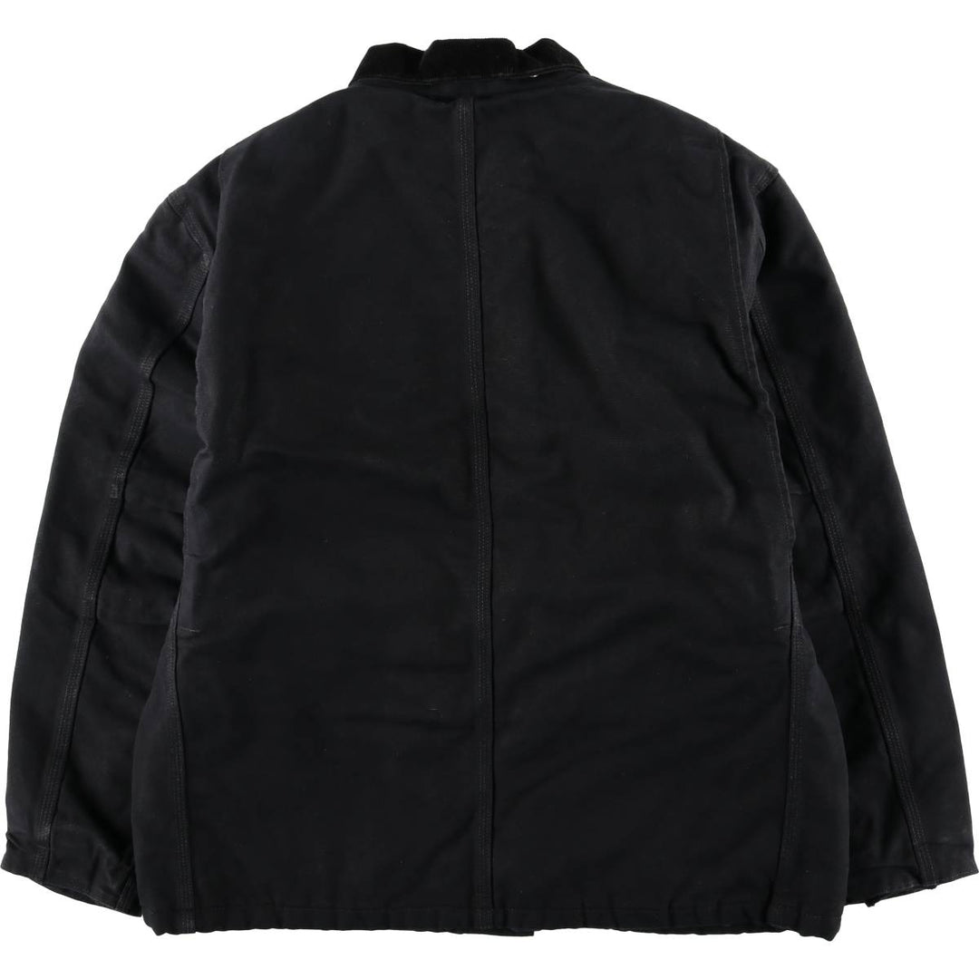 Carhartt Traditional Padded Duck Work Jacket, Men's Size L cotton black type Vintage Second Hand