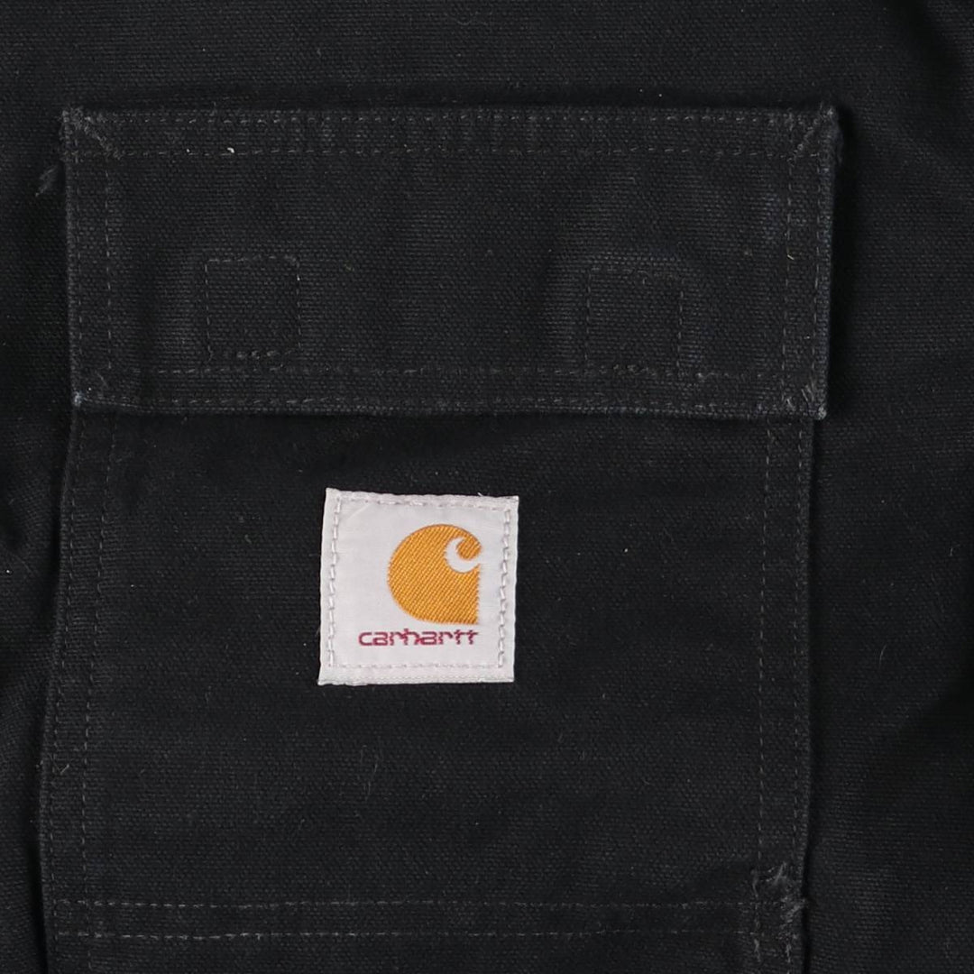 Carhartt Traditional Padded Duck Work Jacket, Men's Size L cotton black type Vintage Second Hand