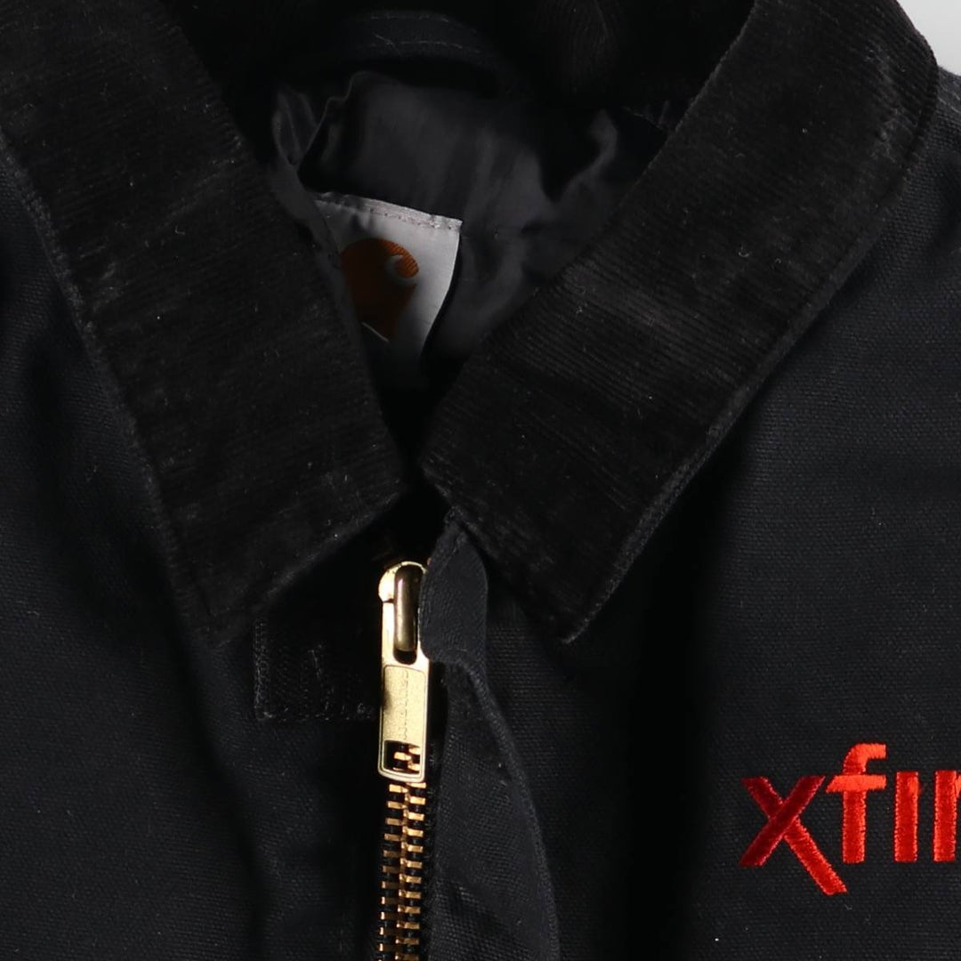 Carhartt Traditional Padded Duck Work Jacket, Men's Size L cotton black type Vintage Second Hand