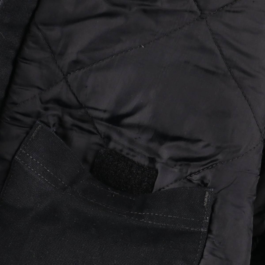 Carhartt Traditional Padded Duck Work Jacket, Men's Size L cotton black type Vintage Second Hand