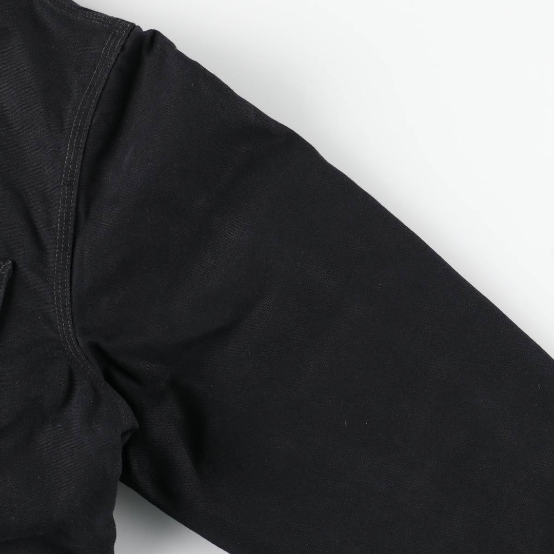 Carhartt Traditional Padded Duck Work Jacket, Men's Size L cotton black type Vintage Second Hand