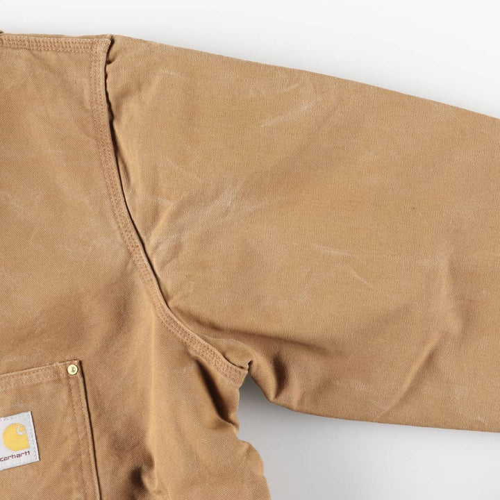 Carhartt Michigan Chore Coat, Padded Duck Coverall, Men's XL cotton brown type Vintage Second Hand