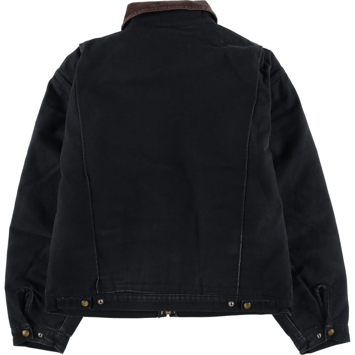 Dickies padded duck work jacket, men's size L (approx.) cotton black type Vintage Second Hand
