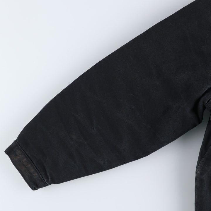 Dickies padded duck work jacket, men's size L (approx.) cotton black type Vintage Second Hand