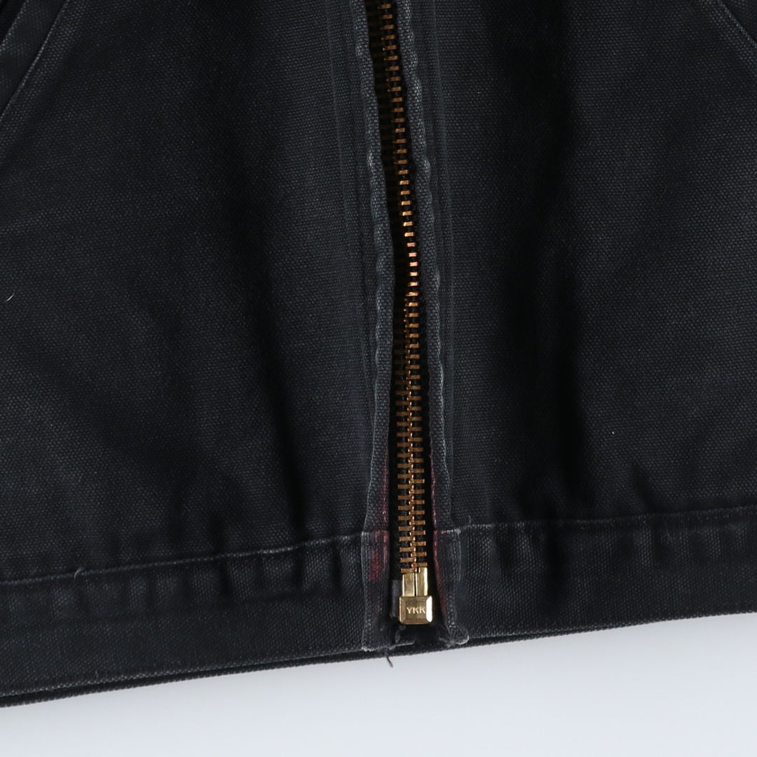 Dickies padded duck work jacket, men's size L (approx.) cotton black type Vintage Second Hand
