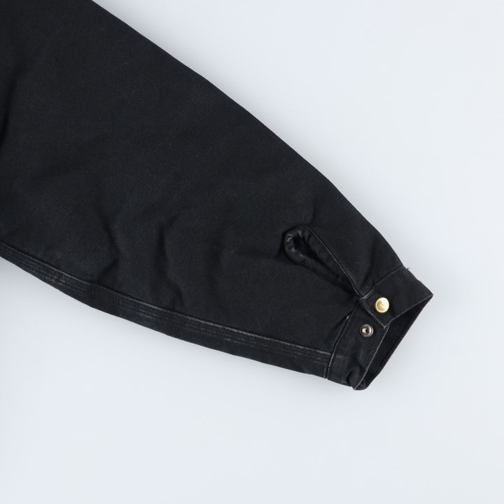 Dickies padded duck work jacket, men's size L (approx.) cotton black type Vintage Second Hand