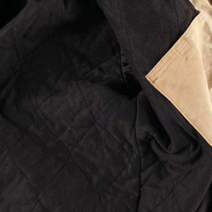 Carhartt Active Jacket, Padded Duck Full-Zip Hoodie, Men's Size Medium cotton brown type Vintage Second Hand