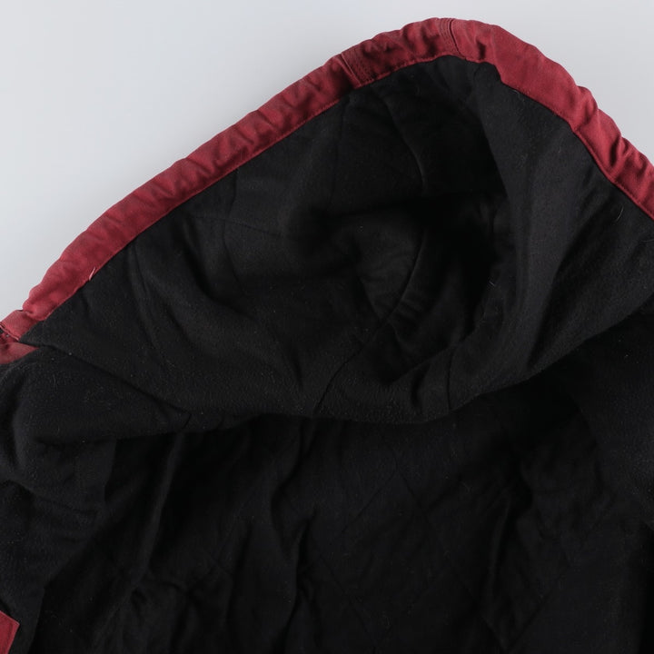 Carhartt Active Jacket Accu-Steel Advertising Insulated Duck Full-Zip Hoodie Men's XL Equivalent cotton red type Vintage Second Hand
