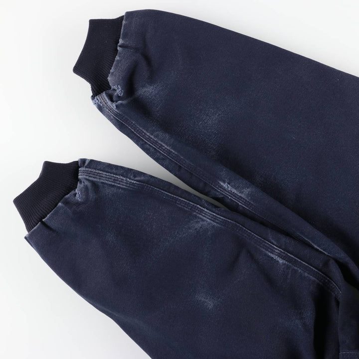 2000'S Carhartt Active Jacket, Padded Duck Full Zip Hoodie, Men's Size XL cotton navy blue type Vintage Second Hand