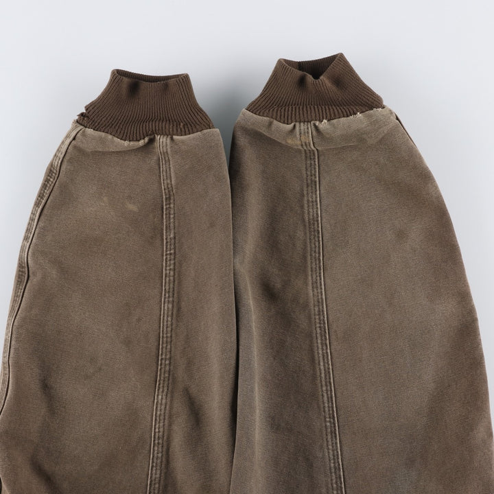 00'S Carhartt Active Jacket Duck Full Zip Hoodie Men's XXL cotton brown type Vintage Second Hand
