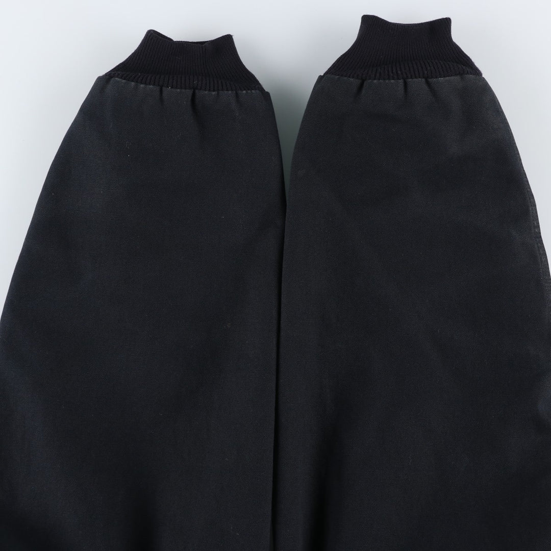 Carhartt Active Jacket High Transit LLC Advertising Duck Work Jacket Men's XXL equivalent, padded cotton black type Vintage Second Hand